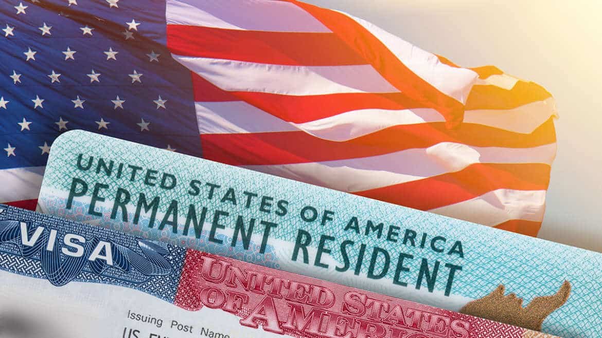 How do I apply for a family member from the U.S. if I am a Green Card holder?